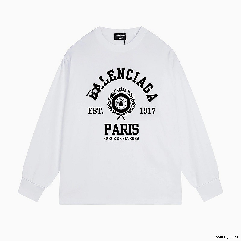 Balenciaga retro-style white T-shirt
