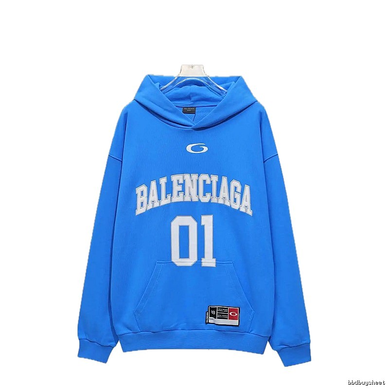 Balenciaga sporty blue sweatshirt