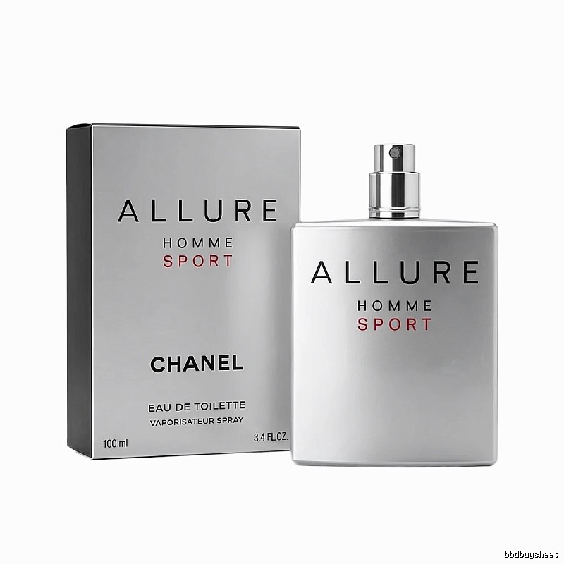 Chanel ALLURE series silver men's perfume
