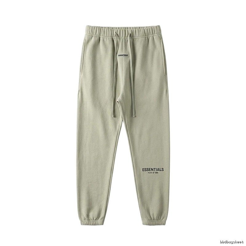 ESSENTIALS Basic Casual Khaki Pants