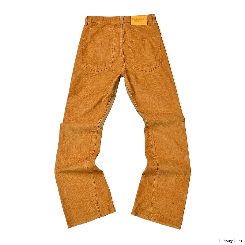 Gallery Dept Retro Brown-Yellow Long Trousers