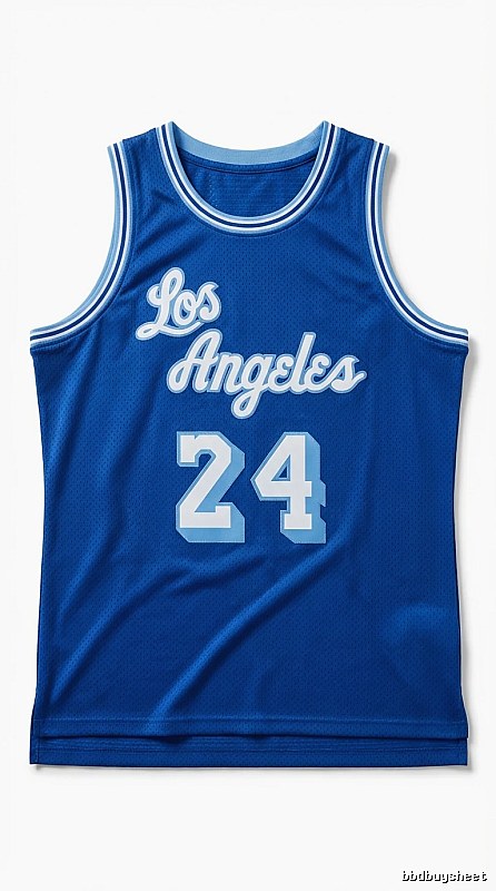 Kobe Los Angeles style blue vest