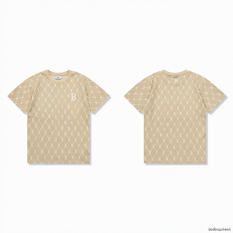 MLB Old Flower Style Beige T-shirt