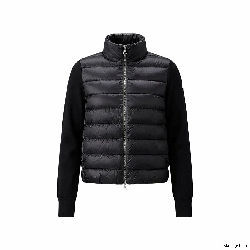 Moncler black fashionable down jacket