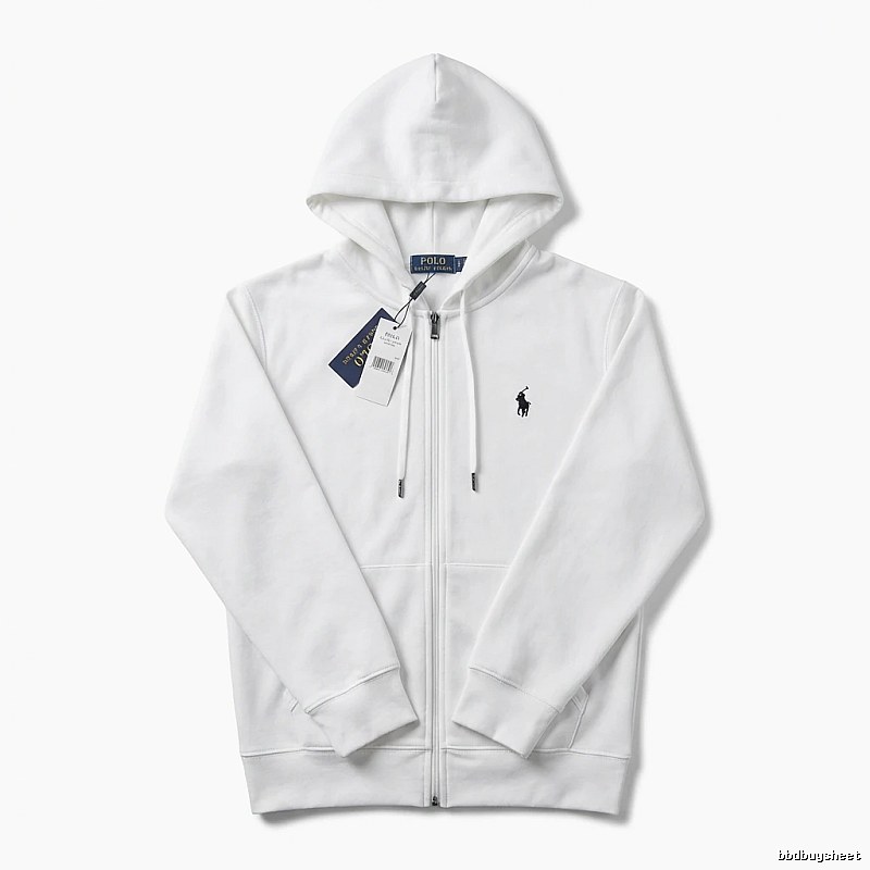 Ralph Lauren basic casual white sweatshirt