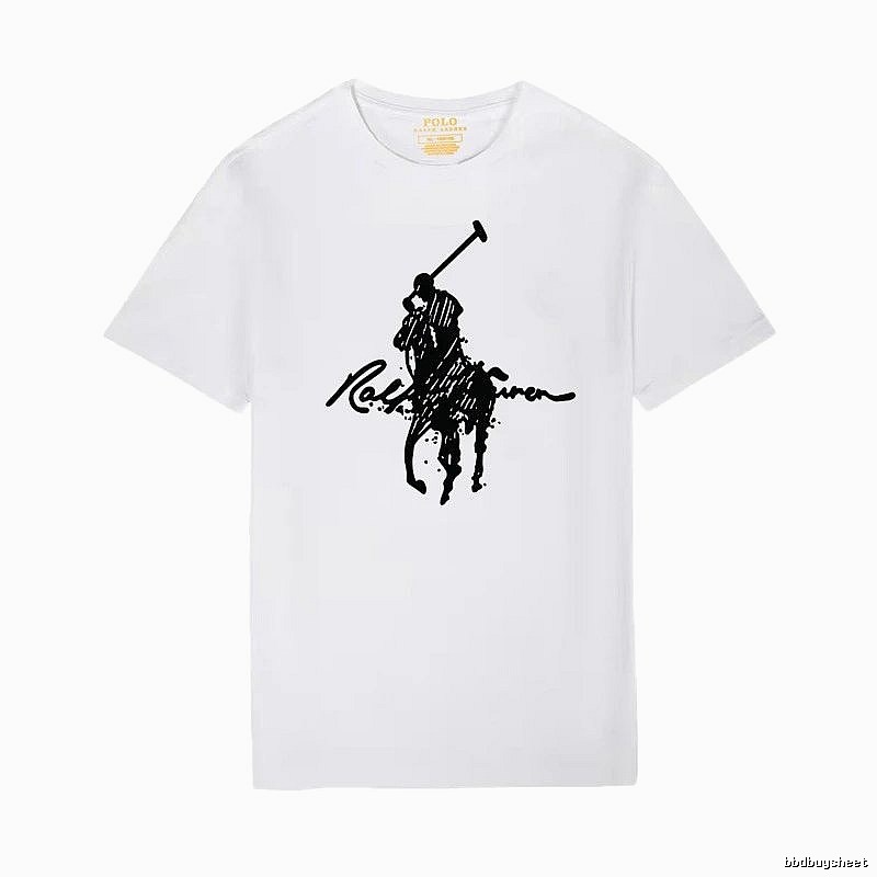 Ralph Lauren Polo-style white T-shirt