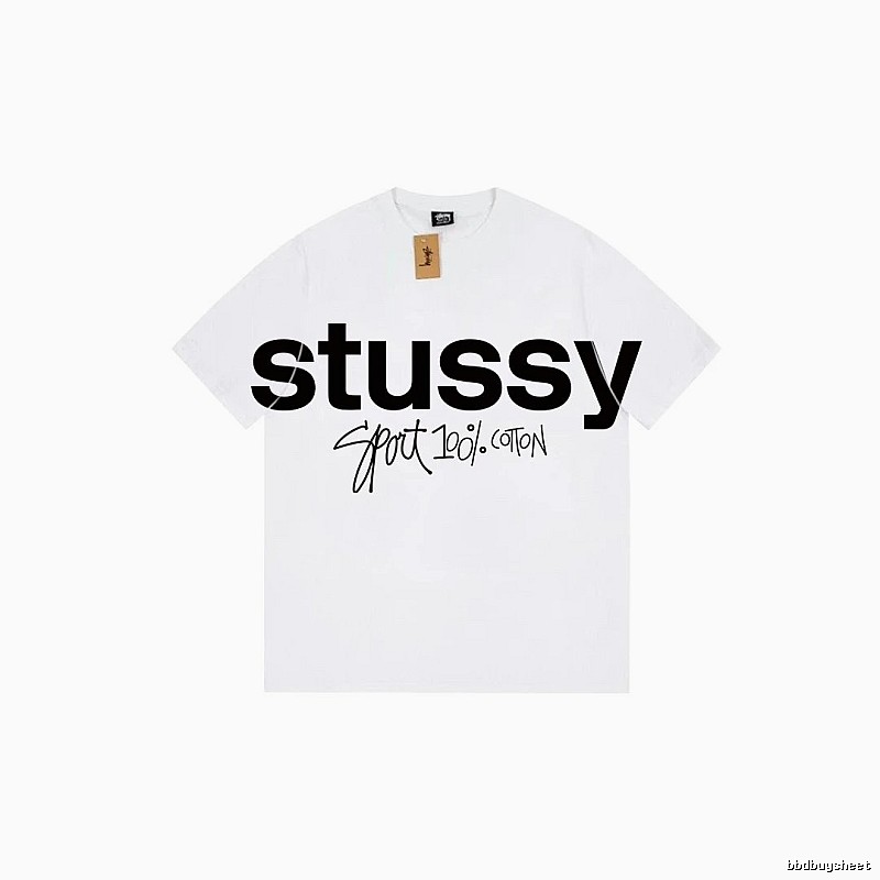 Stussy Gift Ready Graphic T-shirt Black White Stussy with Standout Detail