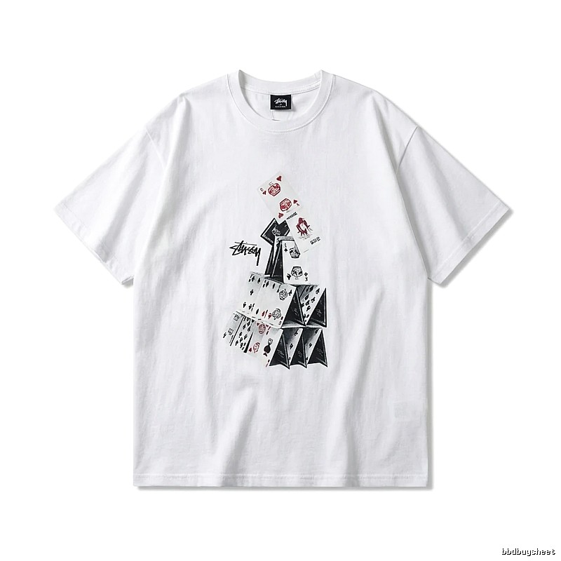 Stussy Playing Card Series White T-shirt