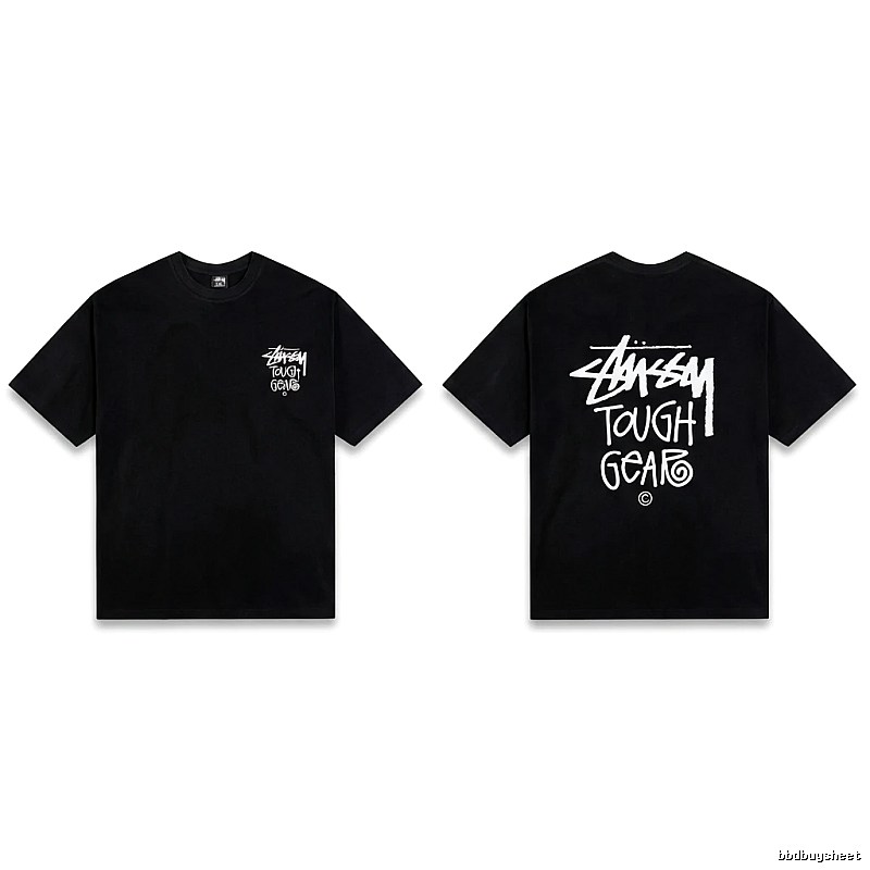 Stussy trendy and cool style black T-shirt