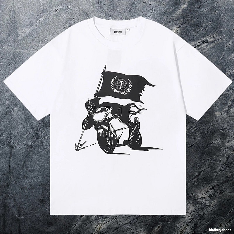 Trapstar Gift Ready Keys graphic T-shirt Black White Key with Standout Detail