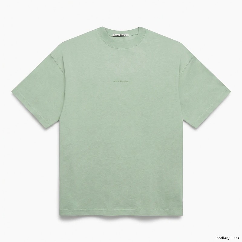 Acne Studios minimalist style light green T-shirt