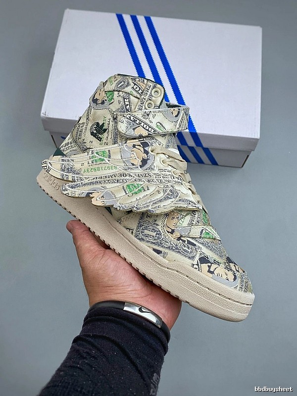 Adidas Statement High-Tops in Graphic Print, Finished with Lace-Up Ankle