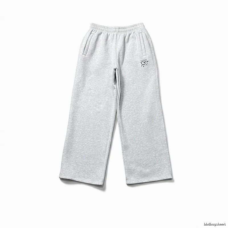 ADWYSD minimalist style gray sweatpants