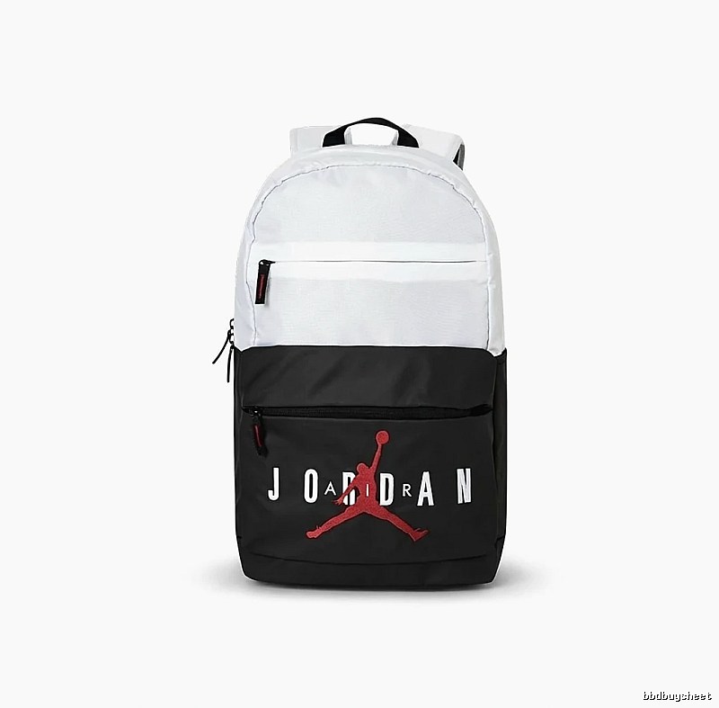 AIR JORDAN Black and White Sports Backpack
