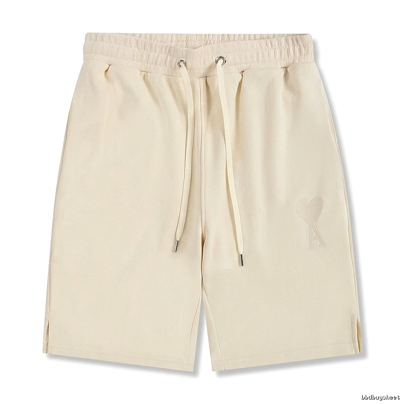 AMI casual style off-white shorts