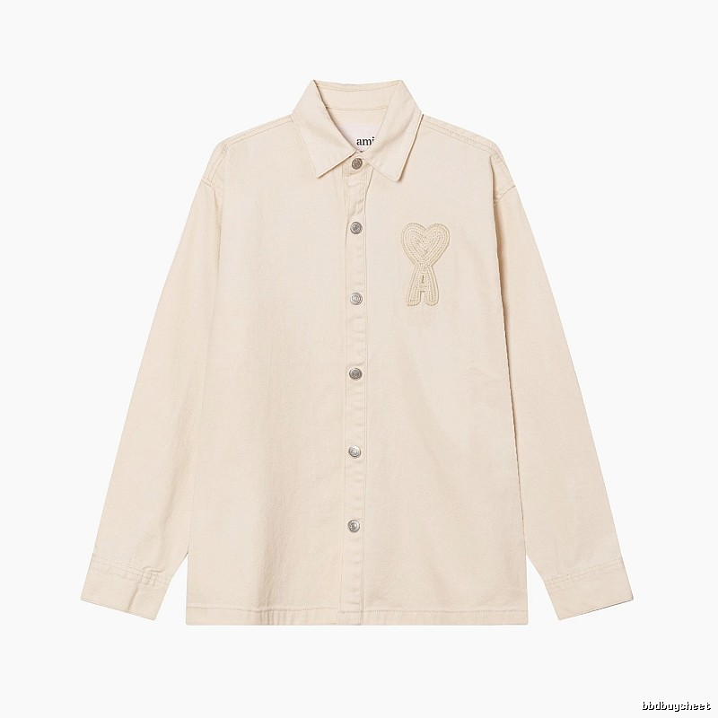 AMI Embroidered Love Style Shirt