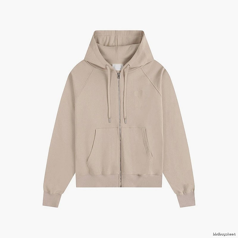 AMI Extremely Complex Style Beige Hoodie