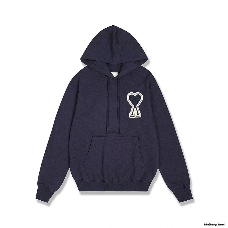AMI Heart Pattern Hoodie