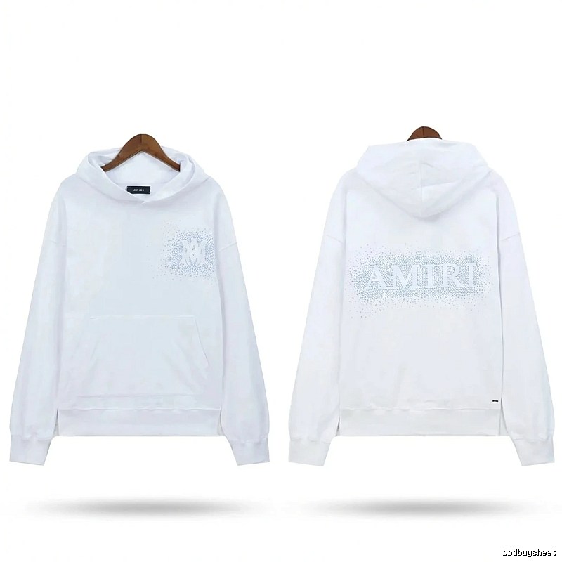 AMIRI Hot Drill Trend Brand White Sweatshirt