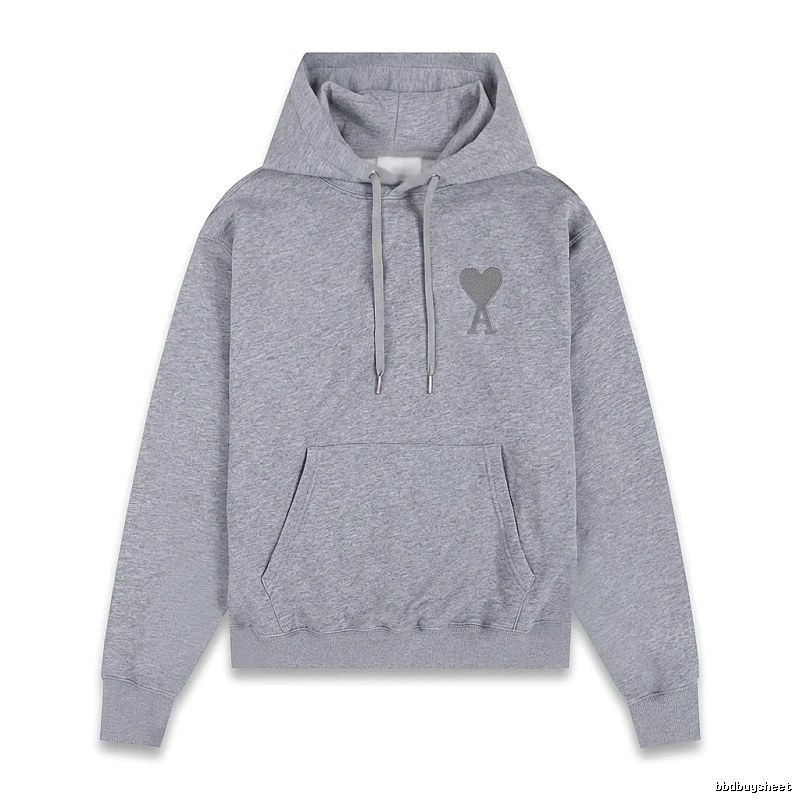 AMIRI Love Collection Grey Hoodie