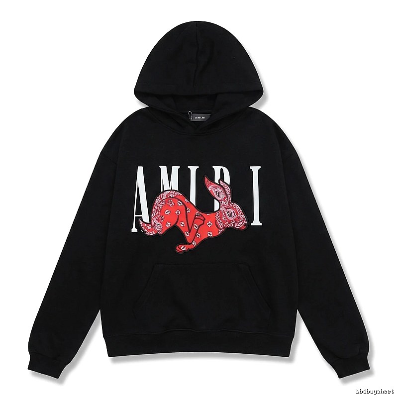 AMIRI Rabbit Print Trendy Brand Sweatshirt