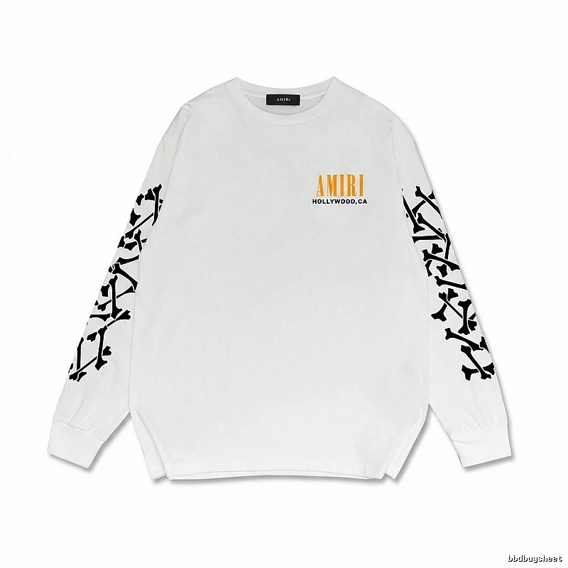 AMIRI Retro Style White Sweatshirt