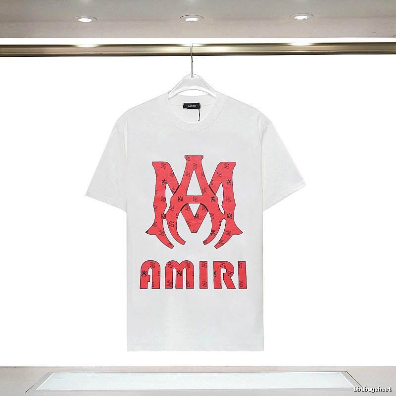 Amiri Weekend Graphic T-shirt White Blue Amiri for Weekend Wear