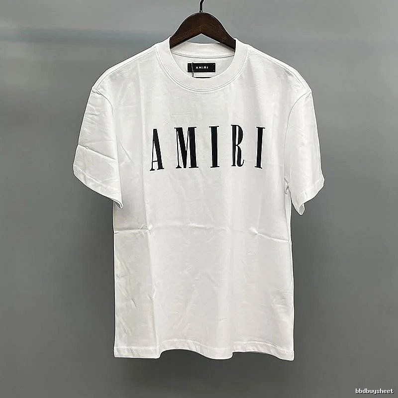 Amiri White Black Records Graphic T-Shirt Statement Graphic