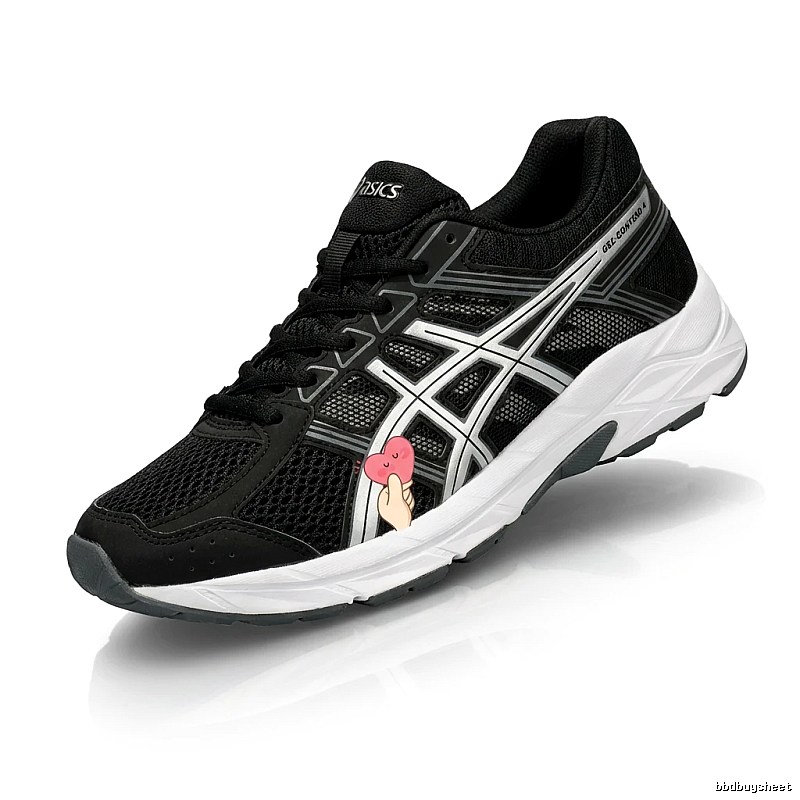 ASICS GEL-CONTEND 4 Black Trendy Shoes