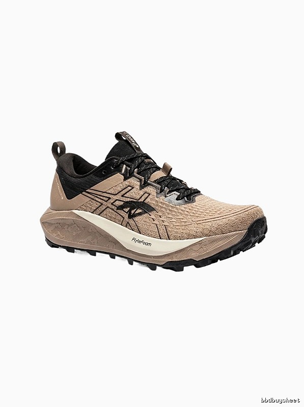 ASICS Off-Road Style Black and Brown Sports Shoes
