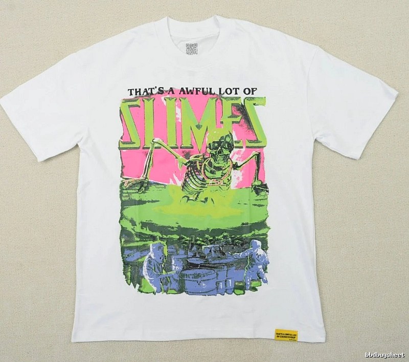 AwfulLot Skull Street Style White T-Shirt