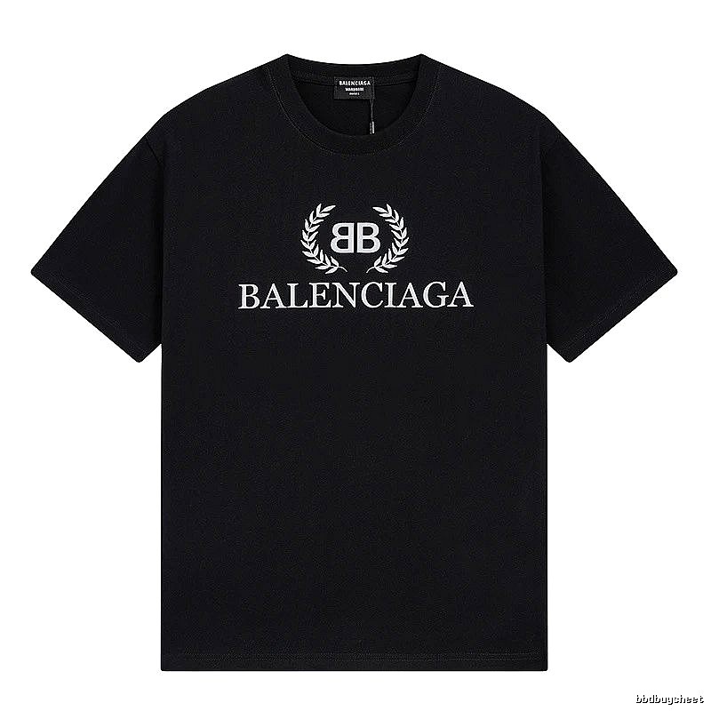 Balenciaga Classic Style Black T-shirt