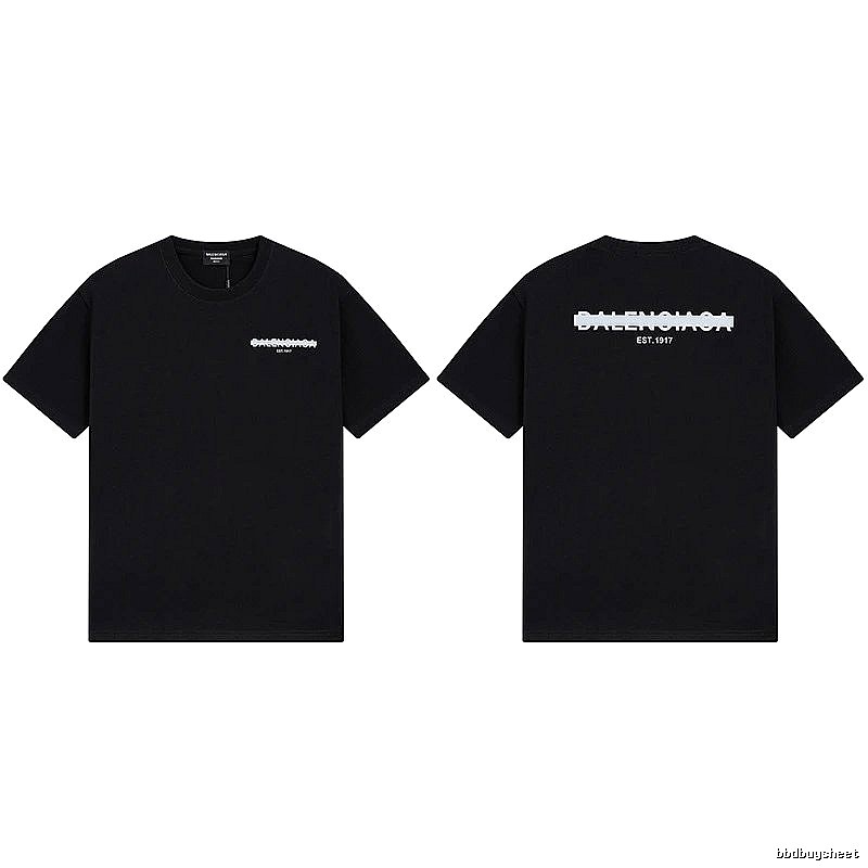 Balenciaga minimalist black T-shirt
