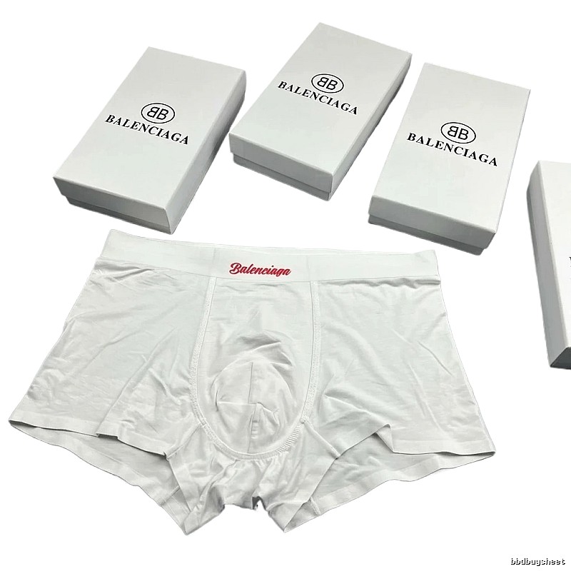 Balenciaga minimalist style white underwear