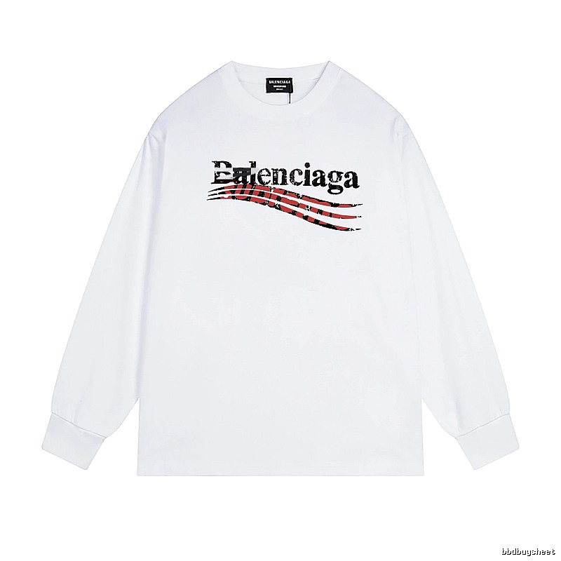 Balenciaga retro-style white T-shirt