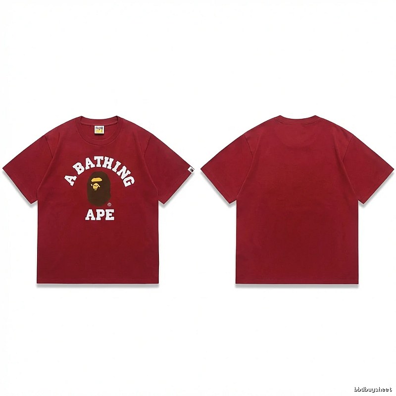 Bape Ape Head Minimalist Style T-shirt