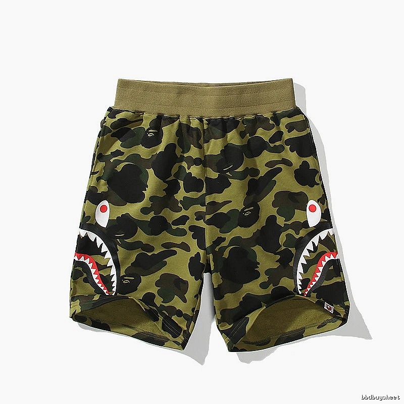 Bape Shark Camouflage Shorts