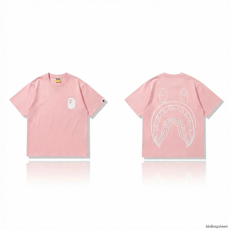 Bape Shark Series Pink T-shirt