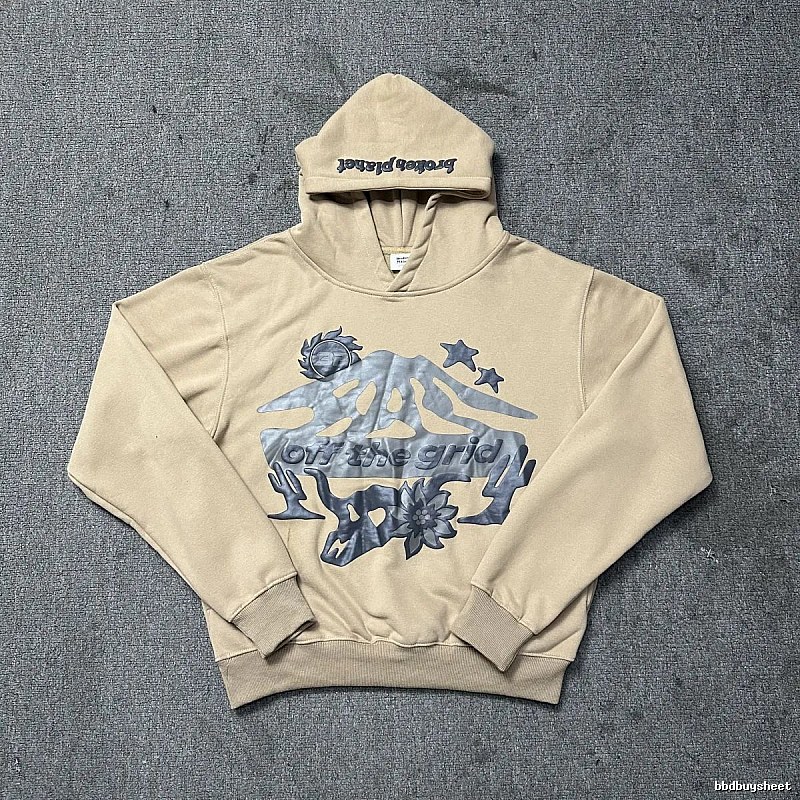 Broken Hearts Style H236 Skull Graphic Hoodie Active Casual