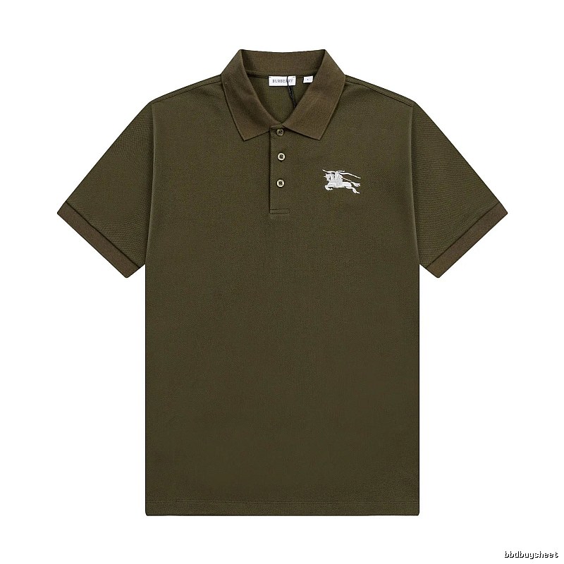 Burberry's retro-style polo shirt with the knight logo