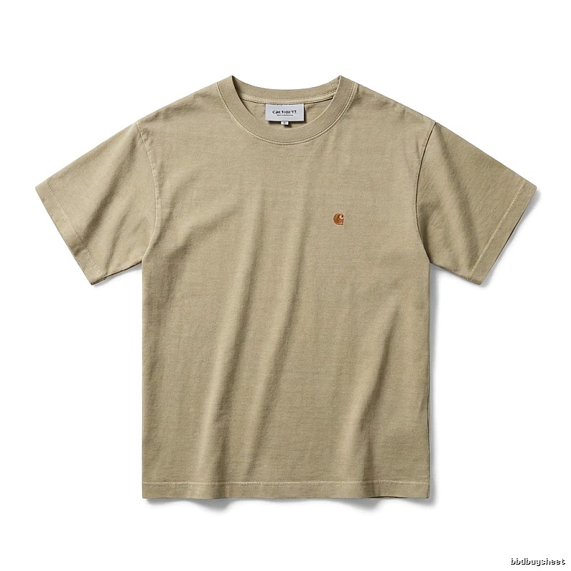 Carhartt Basic Simple Style Khaki T-shirt
