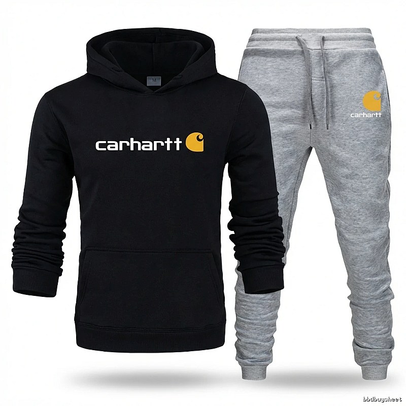 Carhartt casual style black and gray suit