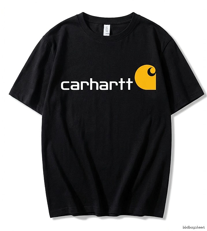 Carhartt classic black trendy T-shirt