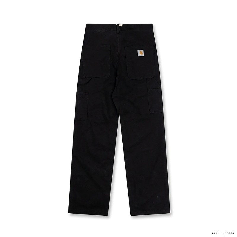 Carhartt workwear style black long trousers