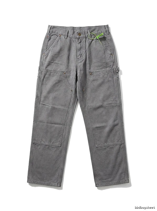 Carhartt workwear style cement gray long pants