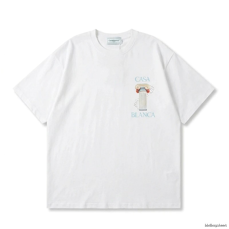 Casablanca Greek column style white T-shirt