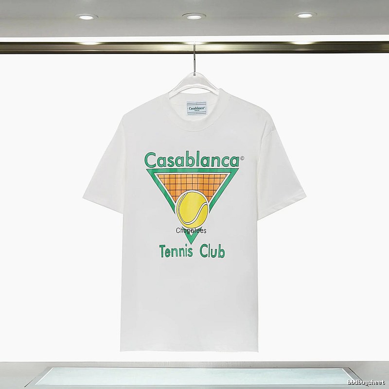 Casablanca Tennis Style White T-shirt