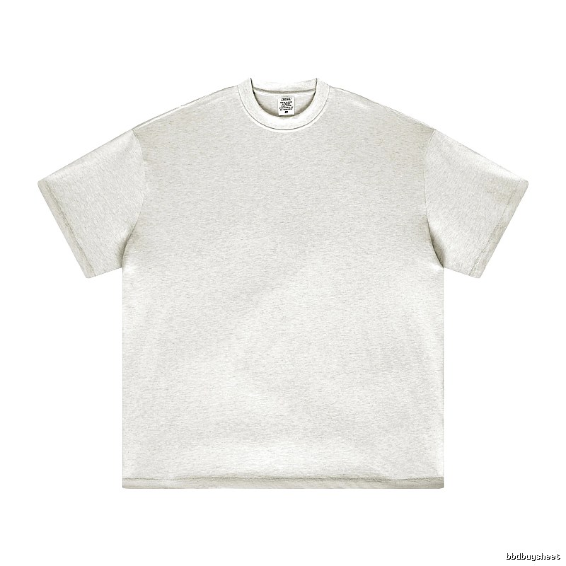 Casual Plain white T-shirt Minimal White Short for Streetwear Looks