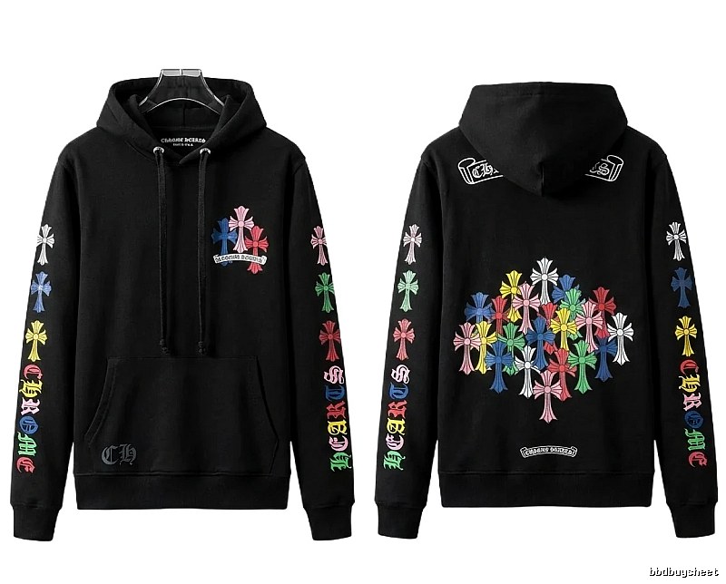 Chrome Hearts Colorful Cross Hoodie