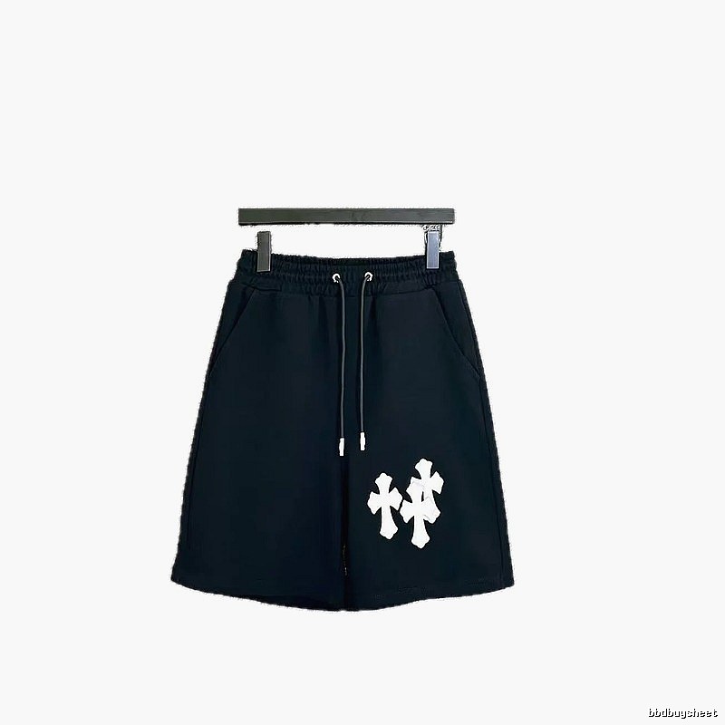 Chrome Hearts Cross Brand Black Shorts